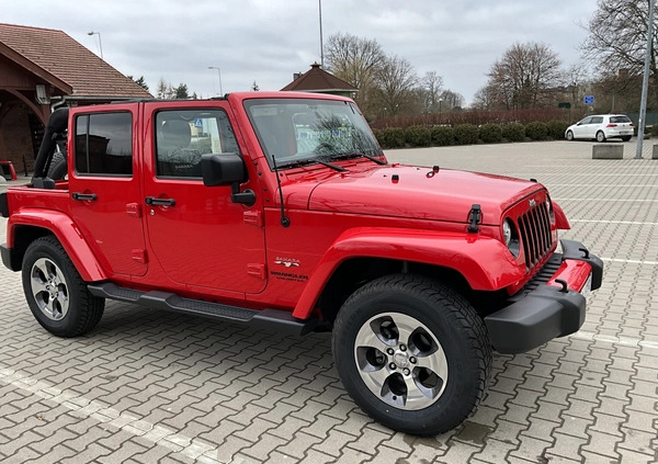 Jeep Wrangler cena 119000 przebieg: 72000, rok produkcji 2016 z Poznań małe 742